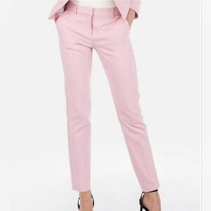 NWT Express Pink Columnist Ankle Pants Size 4